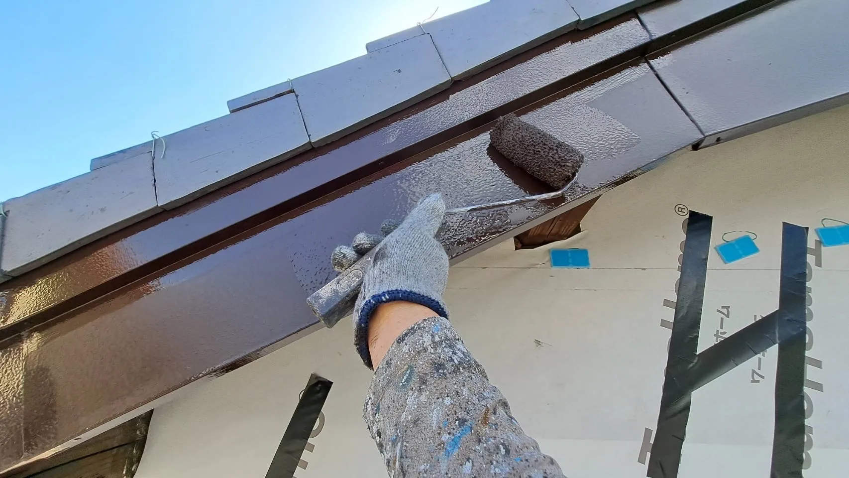 神社の塗装工事2　『外壁塗装・屋根塗装・雨漏り修理　蒲郡市、岡崎市』