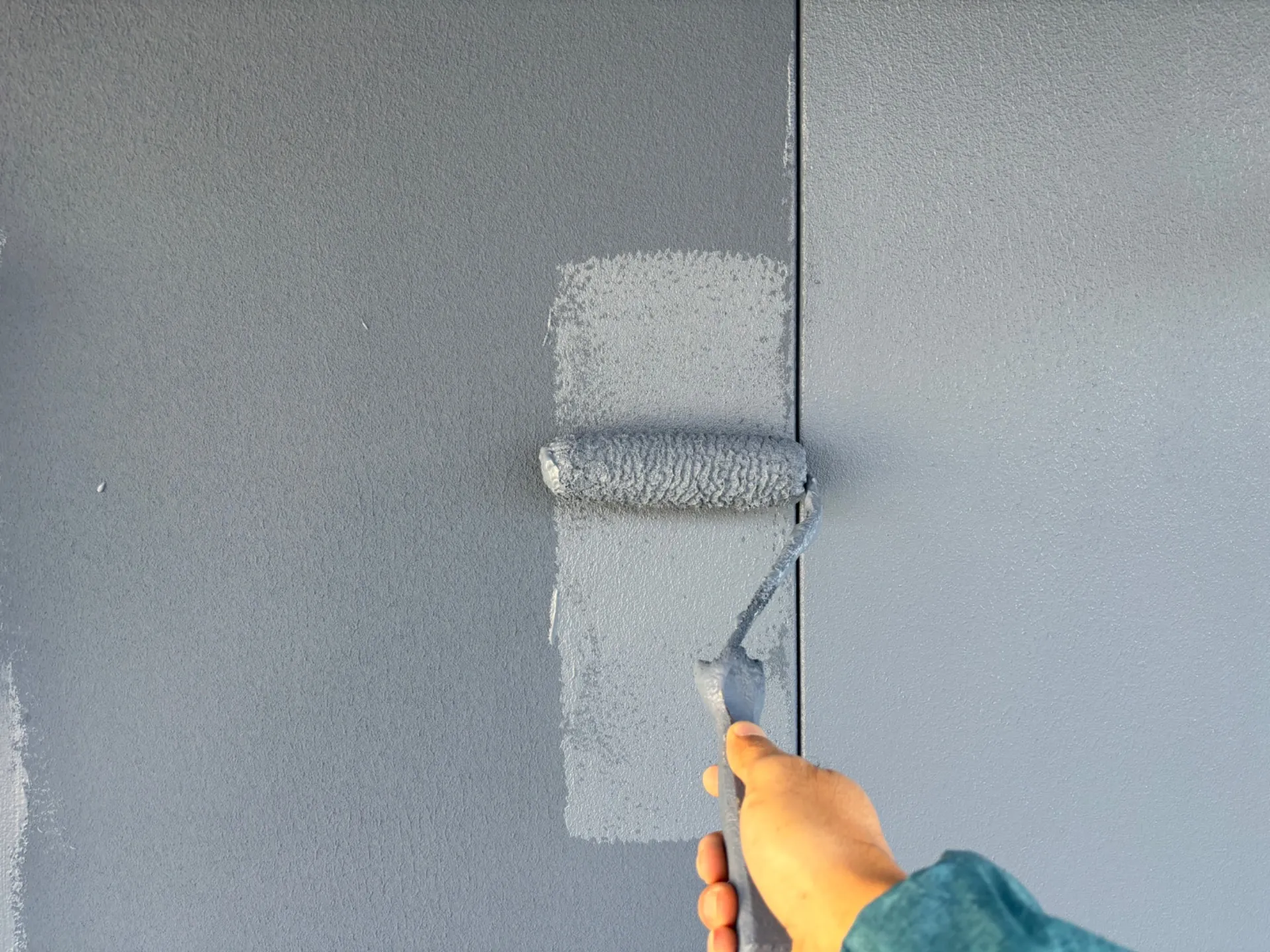 外壁塗装を開始しました。『蒲郡市・岡崎市　外壁塗装・屋根塗装・雨漏り修理』
